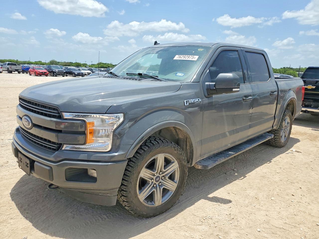 2018 Ford F-150 XLT, VIN 1FTEW1EG9JFB12388 — Side