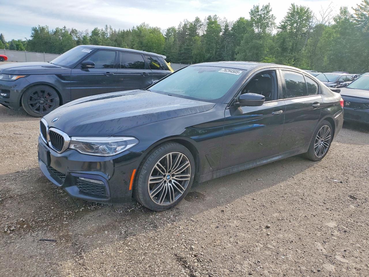2018 BMW 5 Series 530i xDrive, VIN WBAJA7C56JWC75579 — Rear end