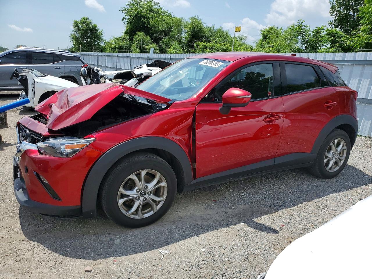 2019 Mazda CX-3 Touring, VIN JM1DKDC71K0403533 — Front end
