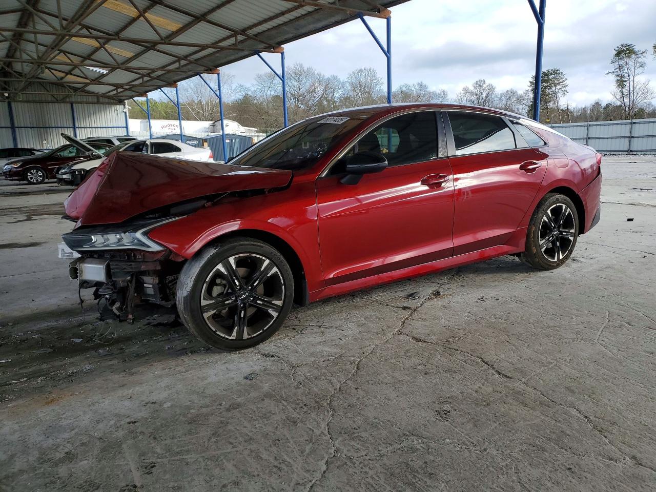 2022 Kia K5 GT-Line, VIN 5XXG64J24NG090943 — Front end