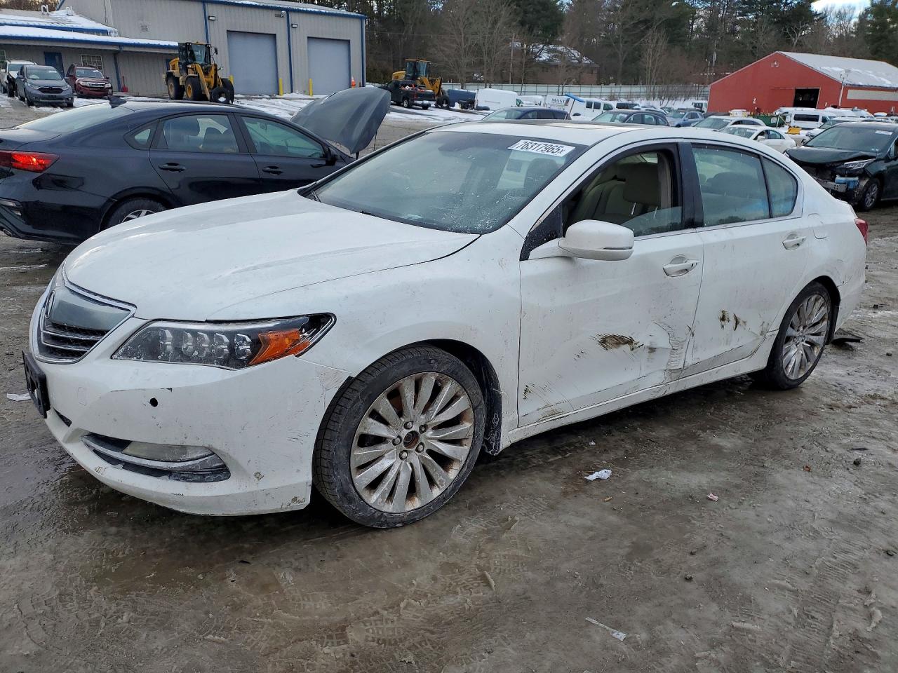 2015 Acura RLX Advance, VIN JH4KC1F95FC000738 — Side
