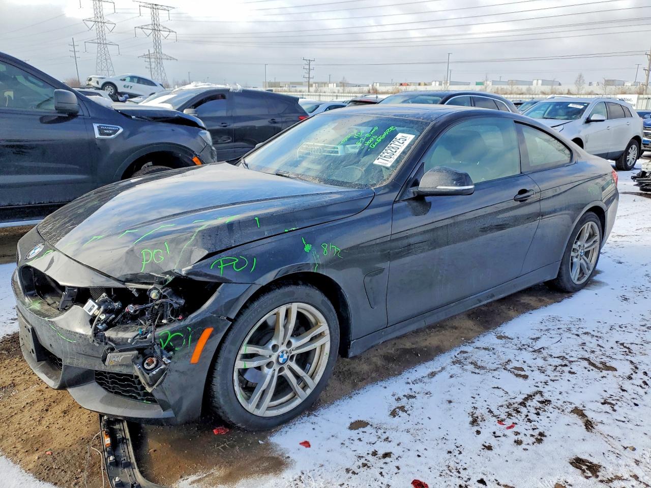 2014 BMW 4 Series 428i xDrive, VIN WBA3N5C53EF716010 — Front end
