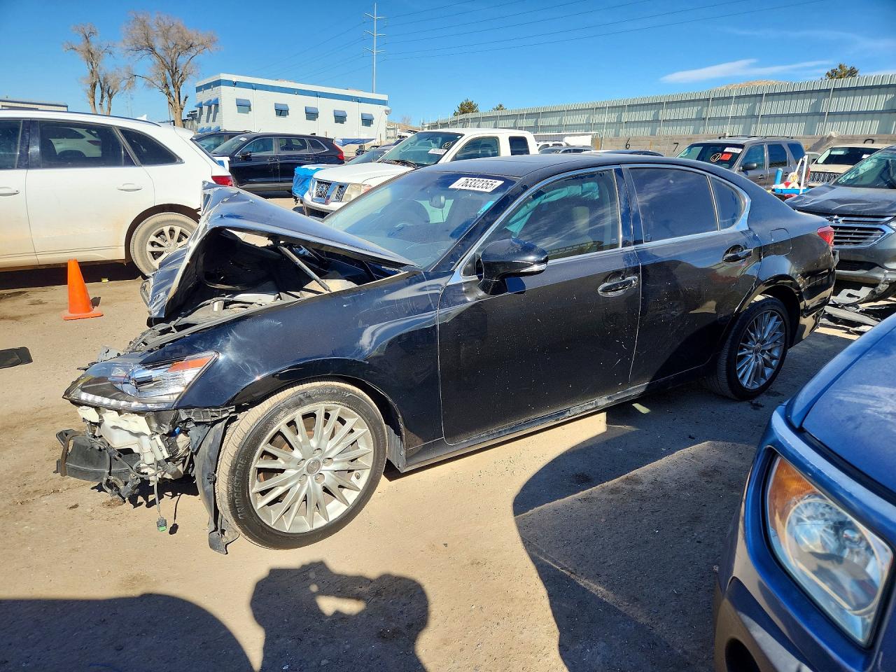 2013 Lexus GS 350, VIN JTHCE1BL5D5003947 — Auction photo