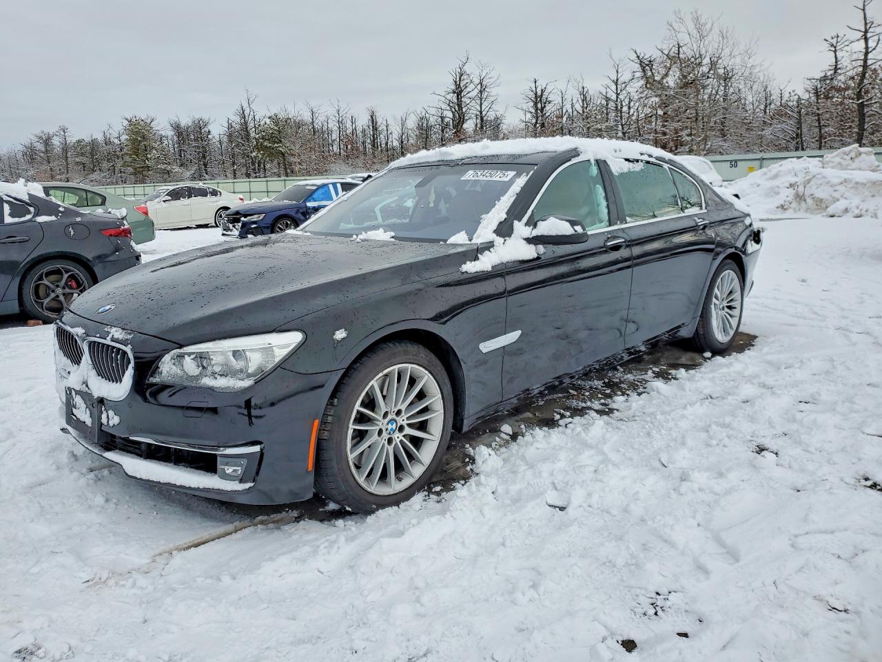 2013 BMW 7 Series 750Li, VIN WBAYE8C55DD134105 — Rear end