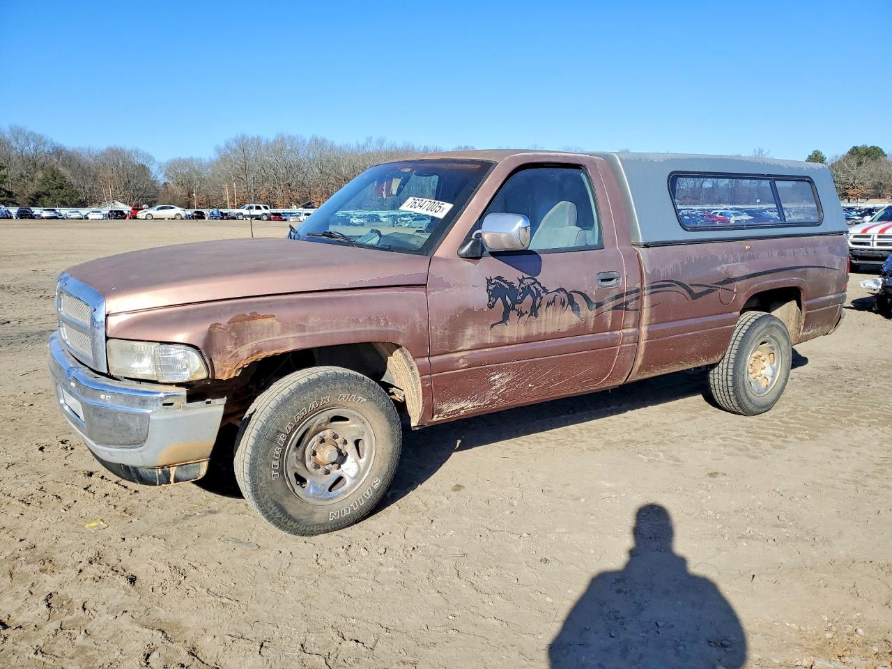 1995 Dodge RAM, VIN 1B7JC26Z2SS152883 — Мелкие вмятины и царапины