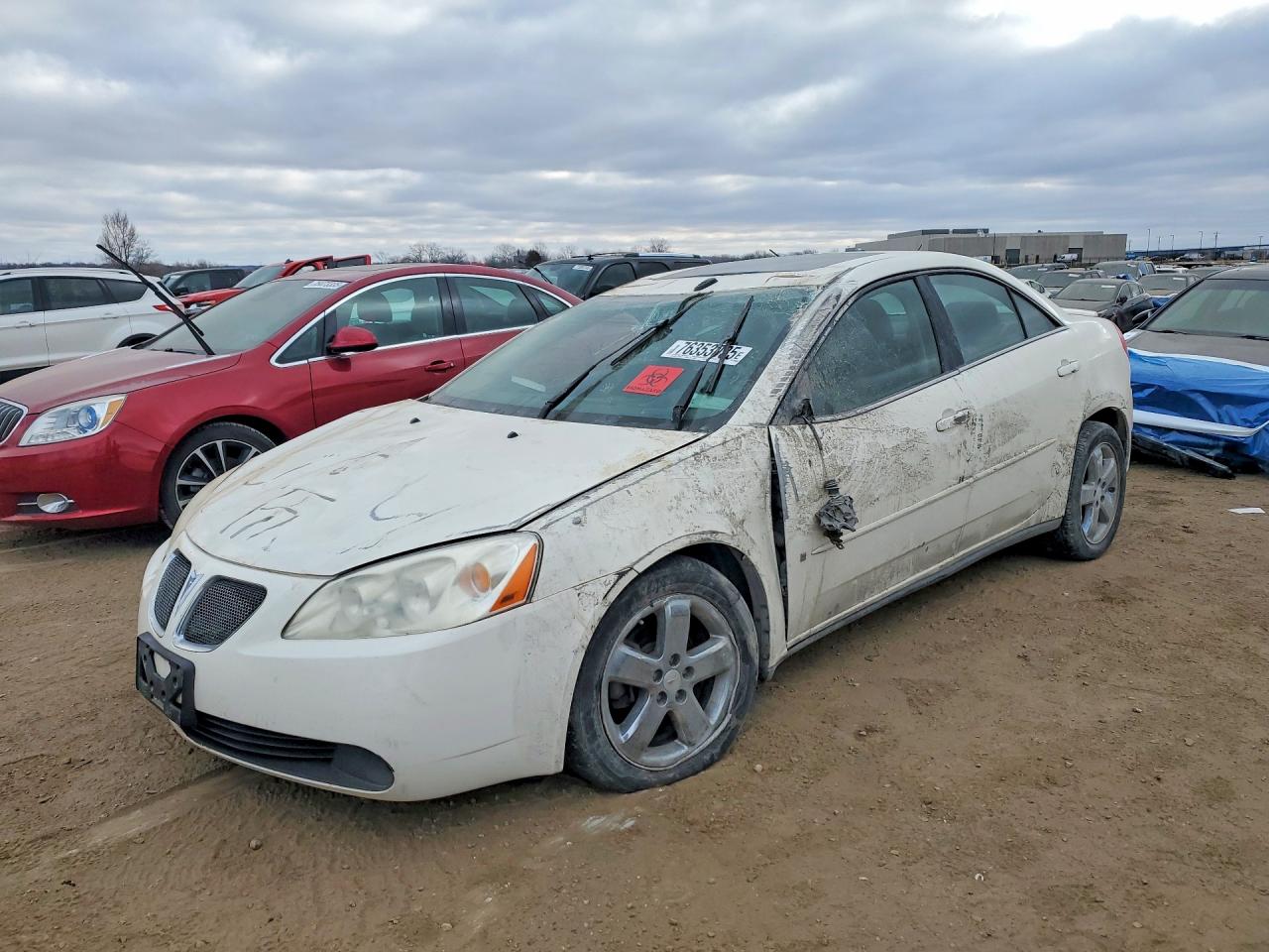 2008 Pontiac G6 GT, VIN 1G2ZH57N284166978 — Крыша