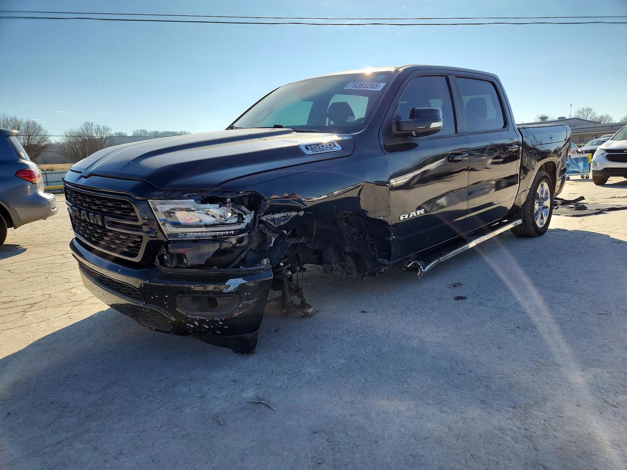 2020 Ram 1500 Big Horn, VIN 1C6SRFFT2LN399236 — Front end