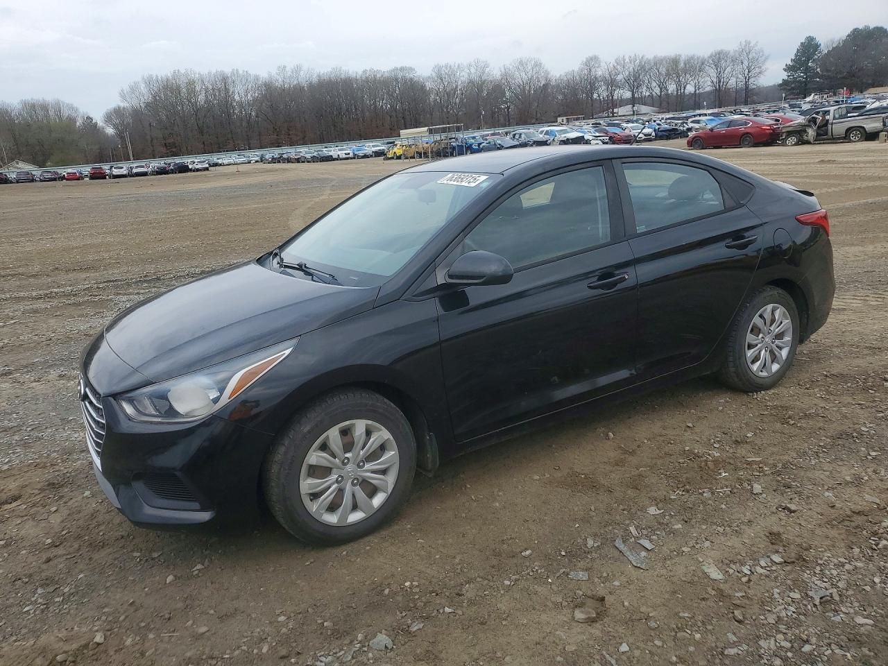 2020 Hyundai Accent SE, VIN 3KPC24A66LE109673 — Rear end