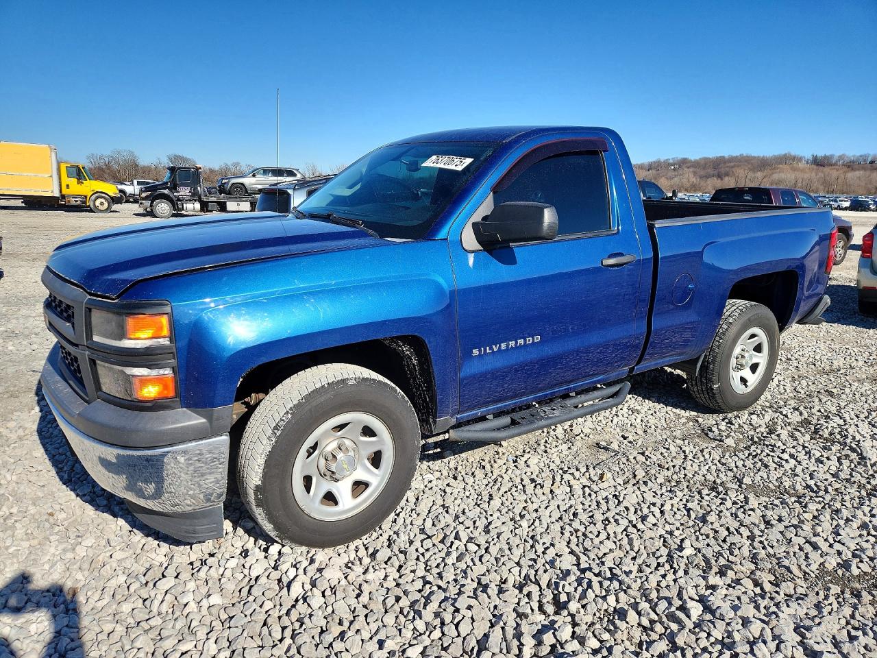 2015 Chevrolet Silverado 1500 Work Truck, VIN 1GCNCPEH9FZ313718 — Rear end