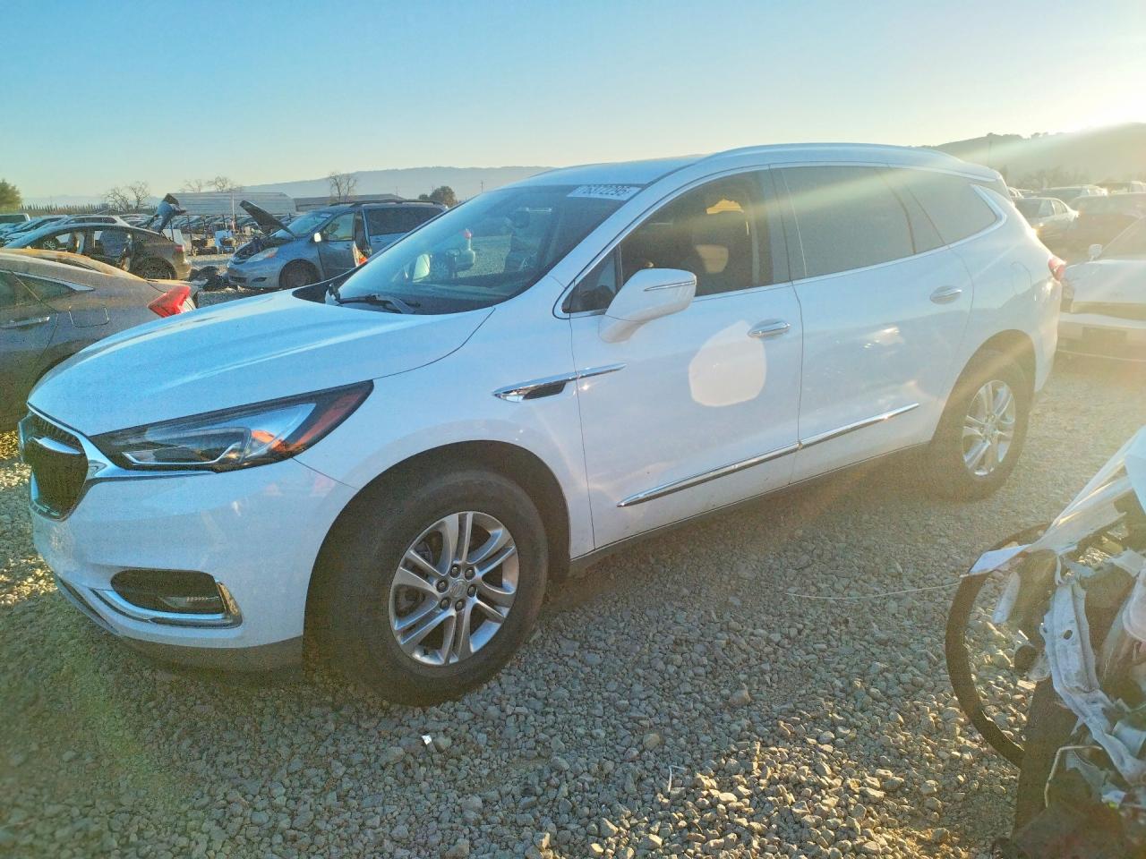 2021 Buick Enclave Essence, VIN 5GAERBKW6MJ265757 — Vandalism