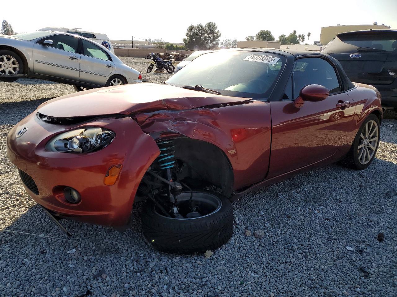 2006 Mazda MX-5 Miata Touring, VIN JM1NC25F260114192 — Front end