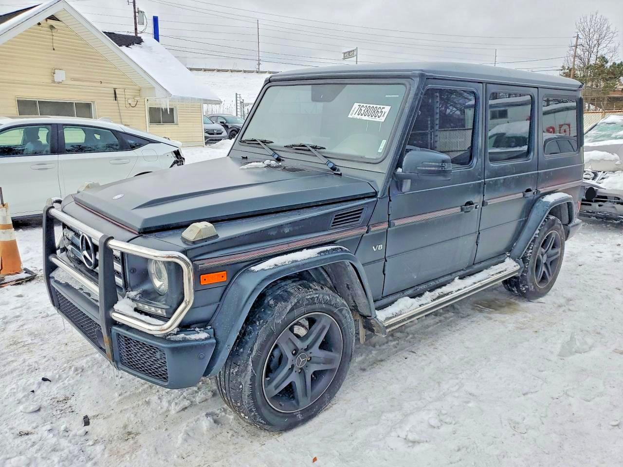 2017 Mercedes-Benz G 550, VIN WDCYC3KF5HX278385 — Minor dents and scratches