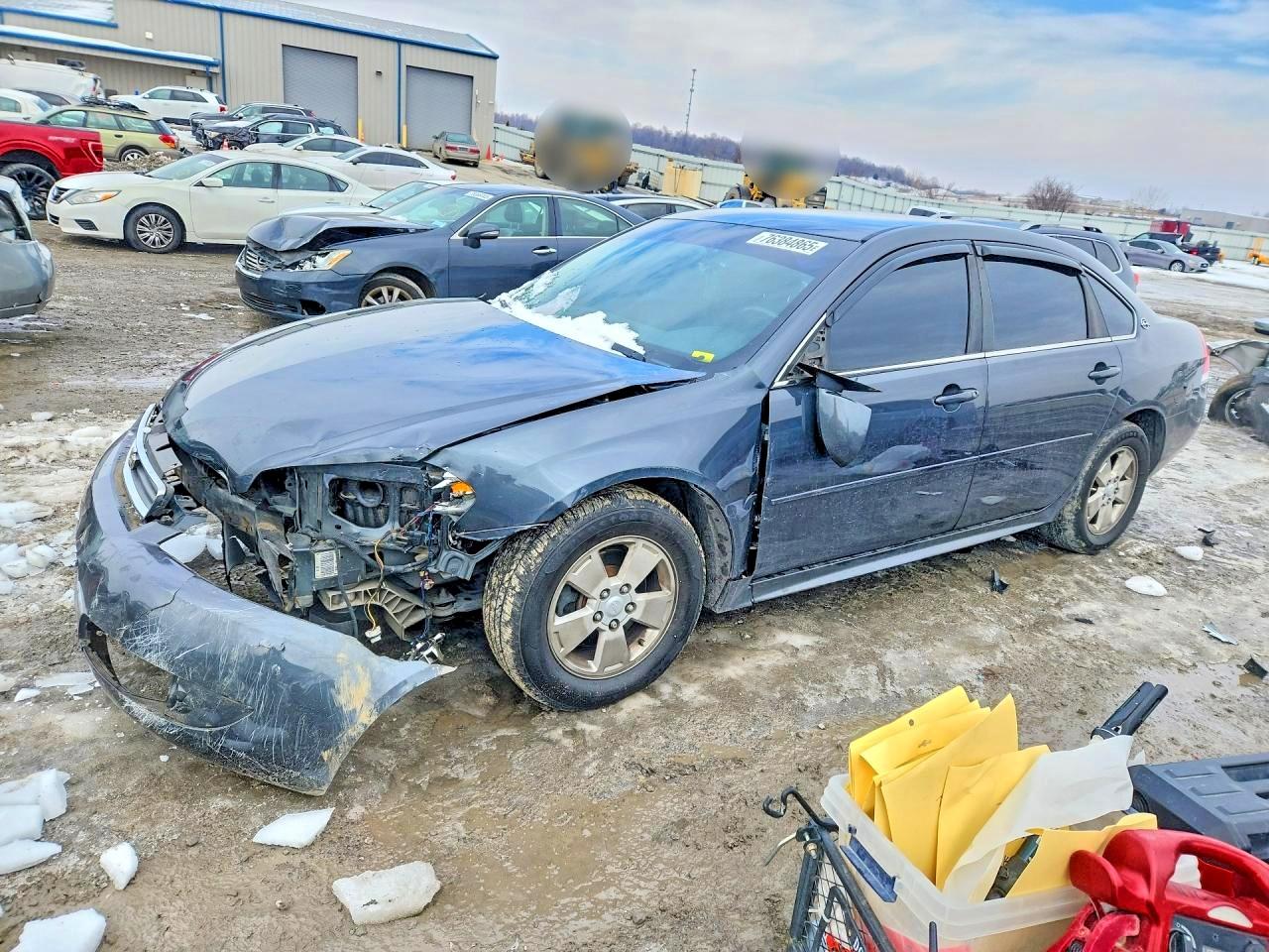2010 Chevrolet Impala LT, VIN 2G1WB5EN8A1249537 — Front end