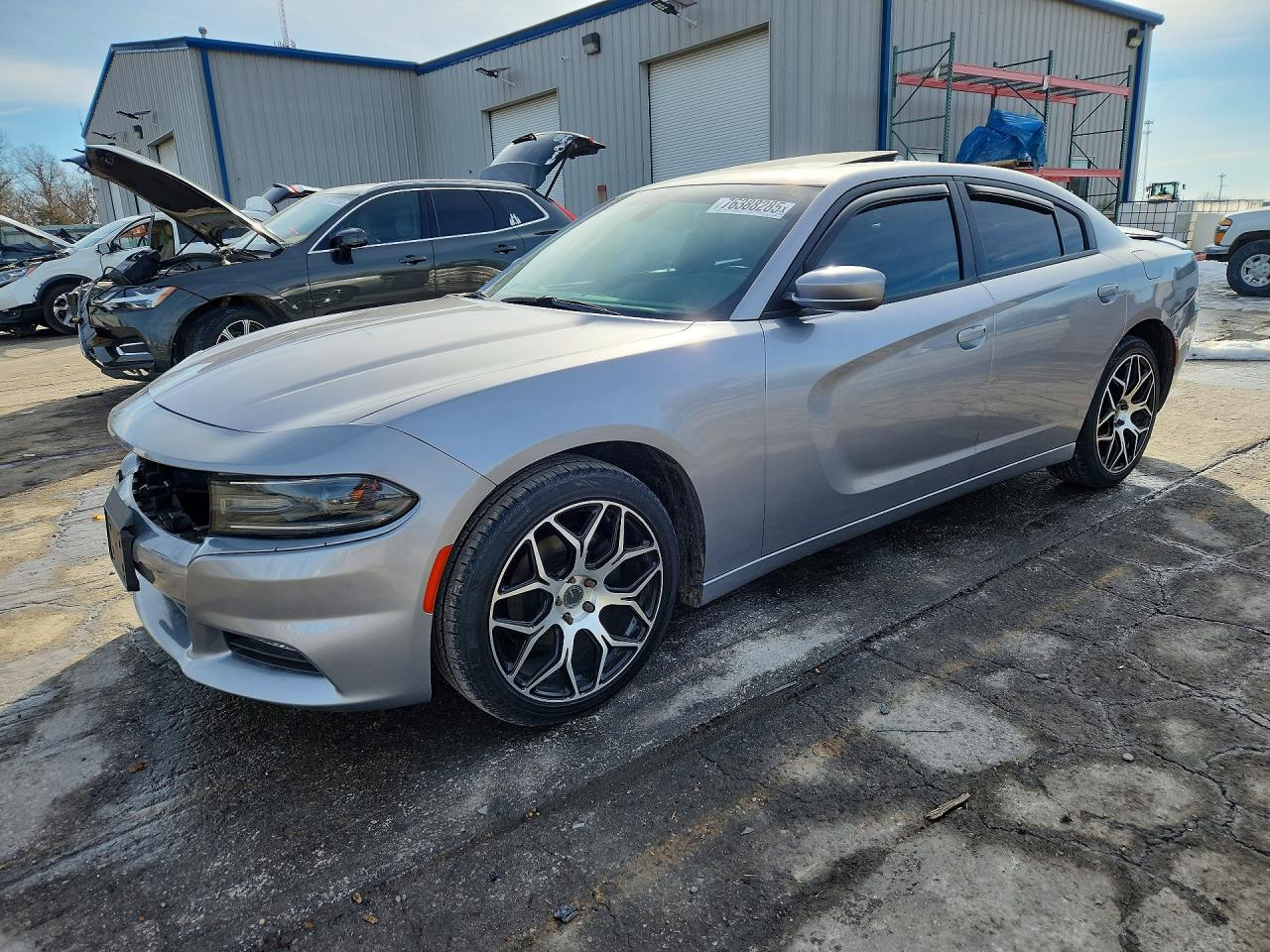 2015 Dodge Charger SXT, VIN 2C3CDXHG0FH741575 — Rear end