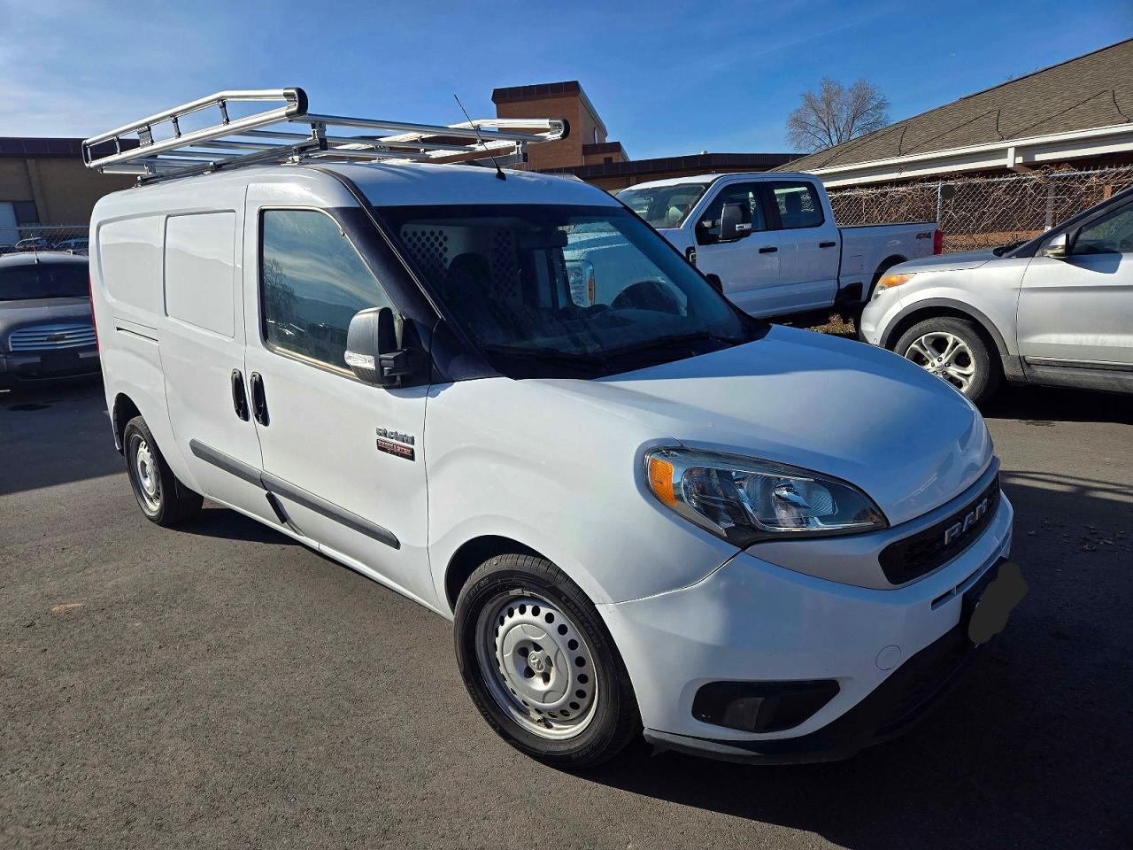 2022 Ram ProMaster City Cargo Tradesman, VIN ZFBHRFAB3N6X47224 — Повреждение рамы
