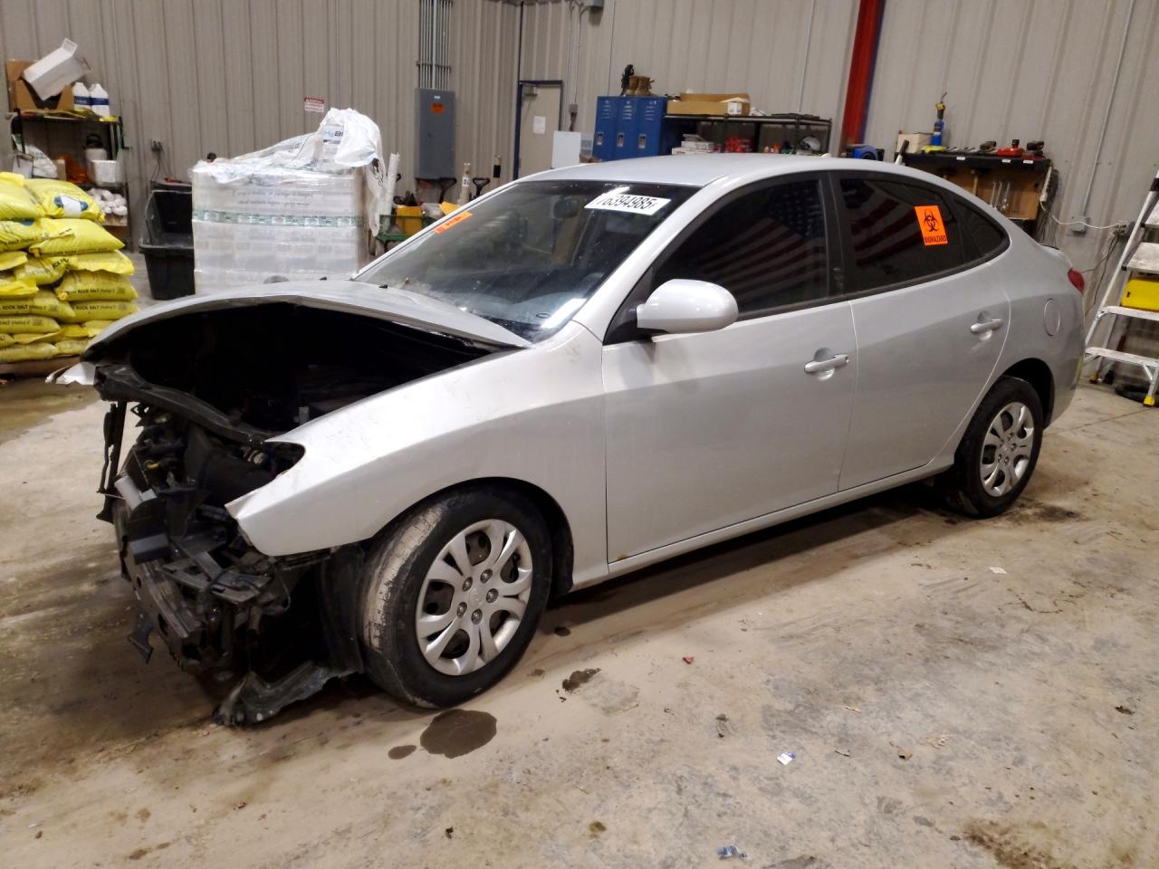 2010 Hyundai Elantra GLS, VIN KMHDU4AD4AU163089 — Front end