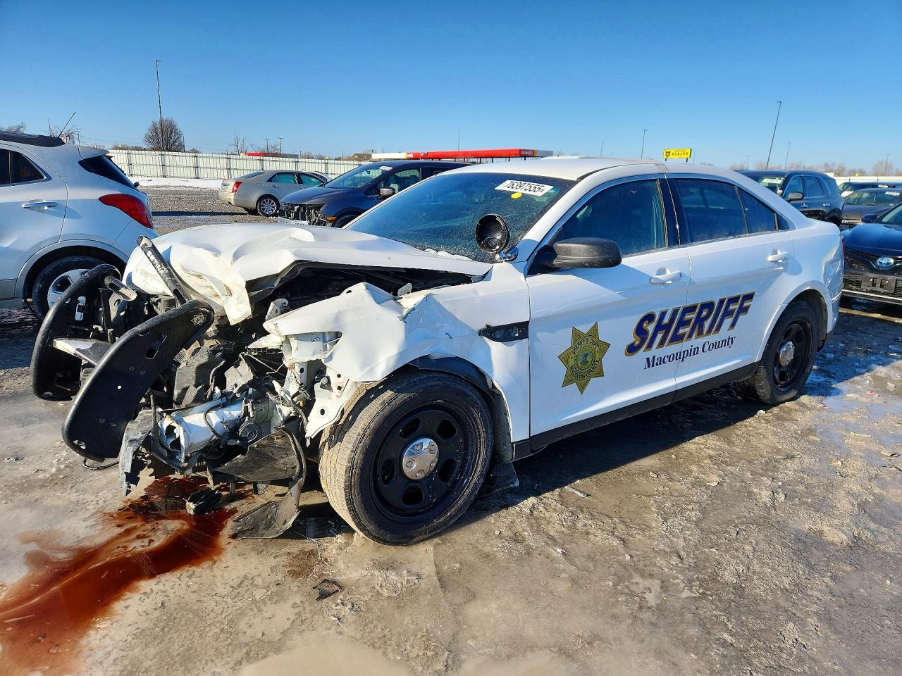 2019 Ford Police Interceptor, VIN 1FAHP2L85KG103619 — Front end