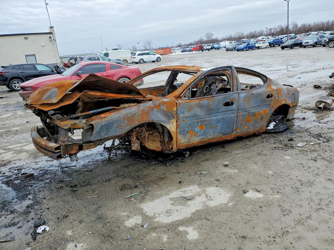 2006 Pontiac Grand Prix, VIN 2G2WP552961154558 — Burn