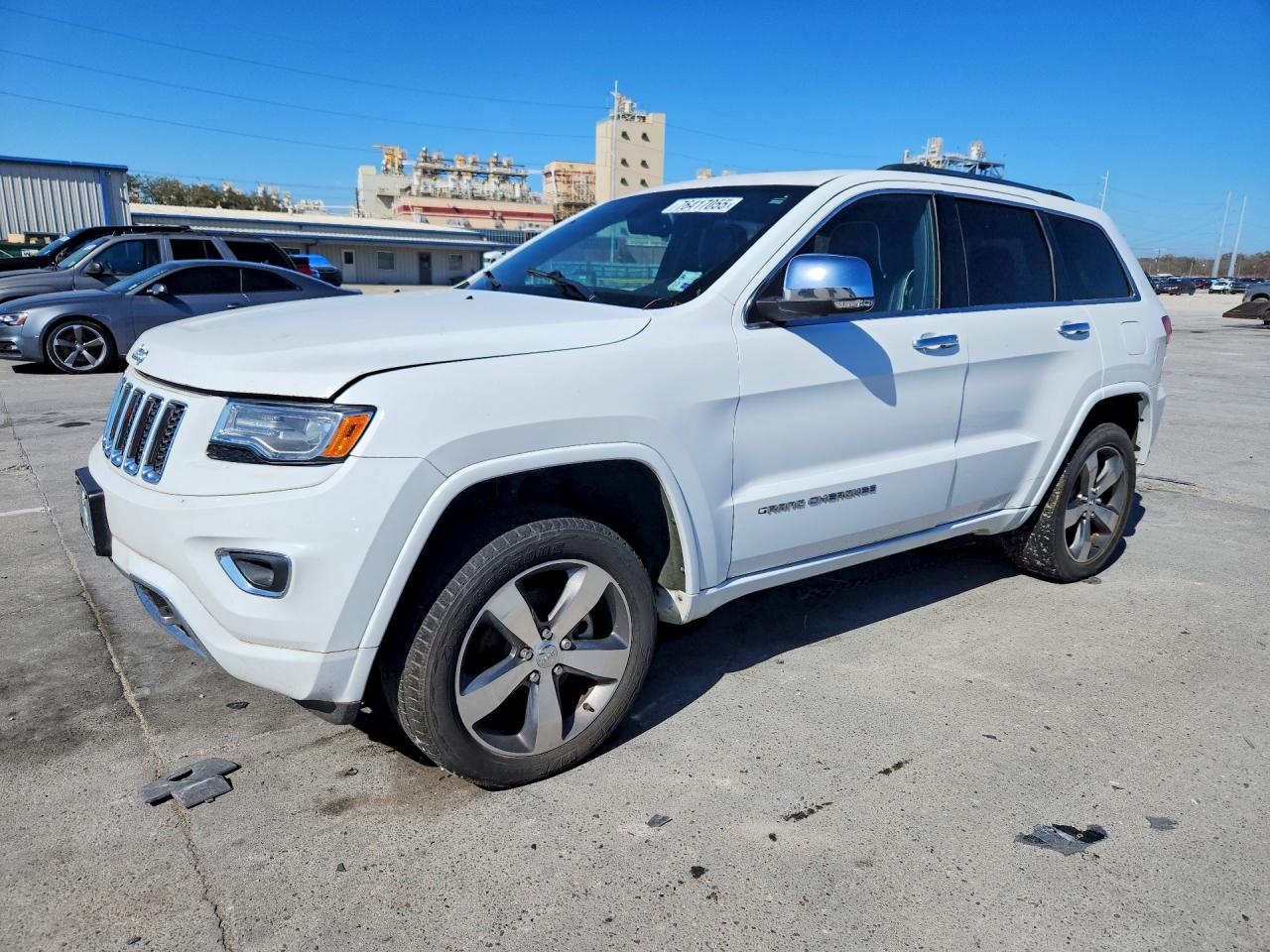 2014 Jeep Grand Cherokee Overland, VIN 1C4RJFCG1EC498456 — Water / flood