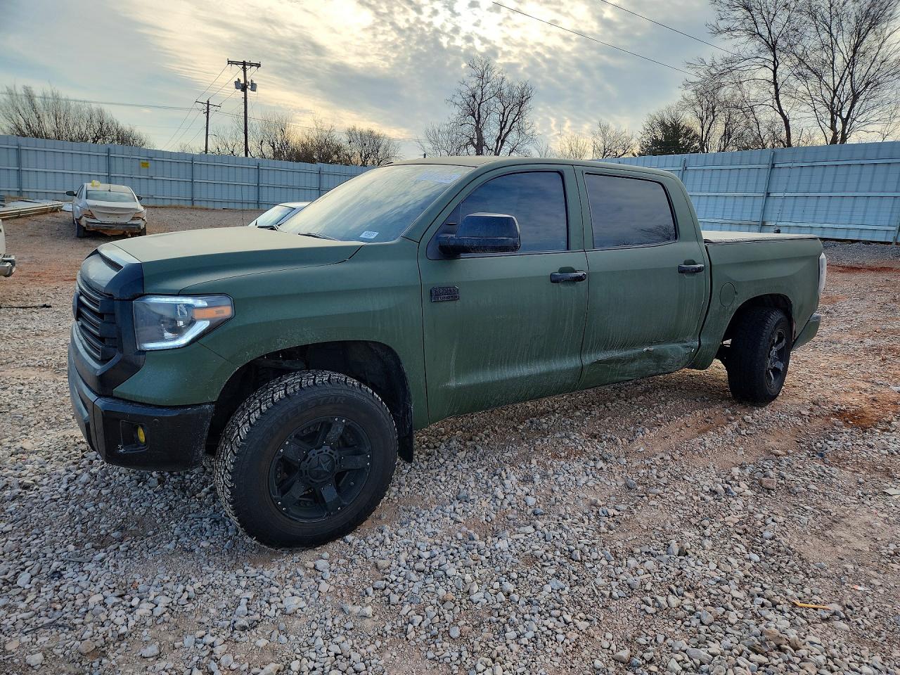 2018 Toyota Tundra 1794 Edition, VIN 5TFAW5F17JX758538 — Rear end