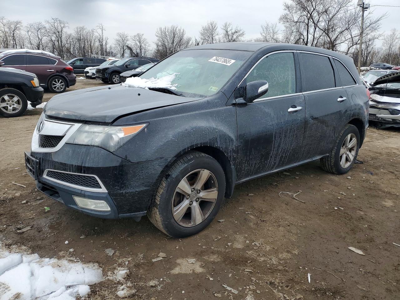 2012 Acura MDX Technology, VIN 2HNYD2H44CH534946 — Minor dents and scratches