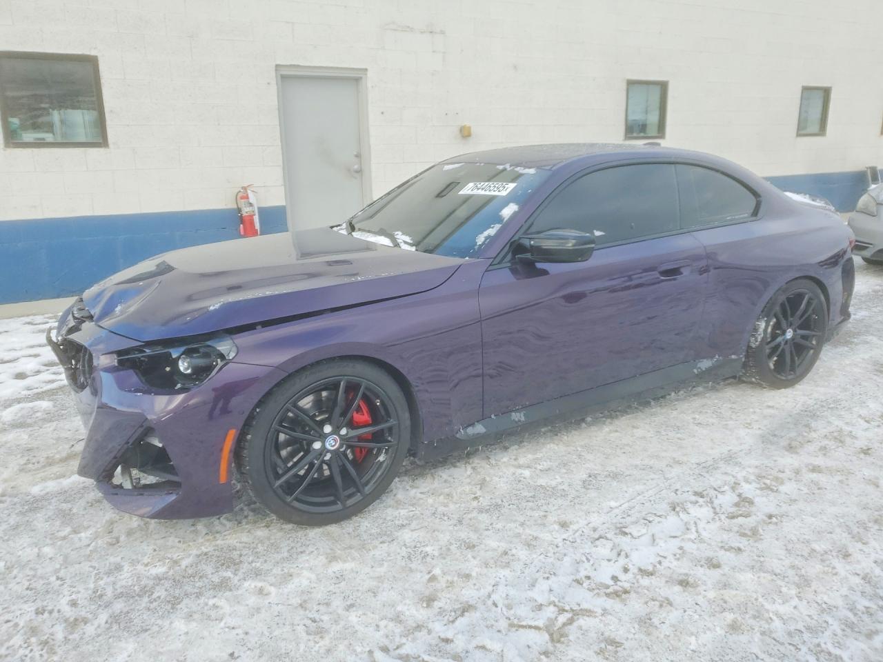 2022 BMW 2 Series M240i xDrive, VIN 3MW53CM00N8C72969 — Front end
