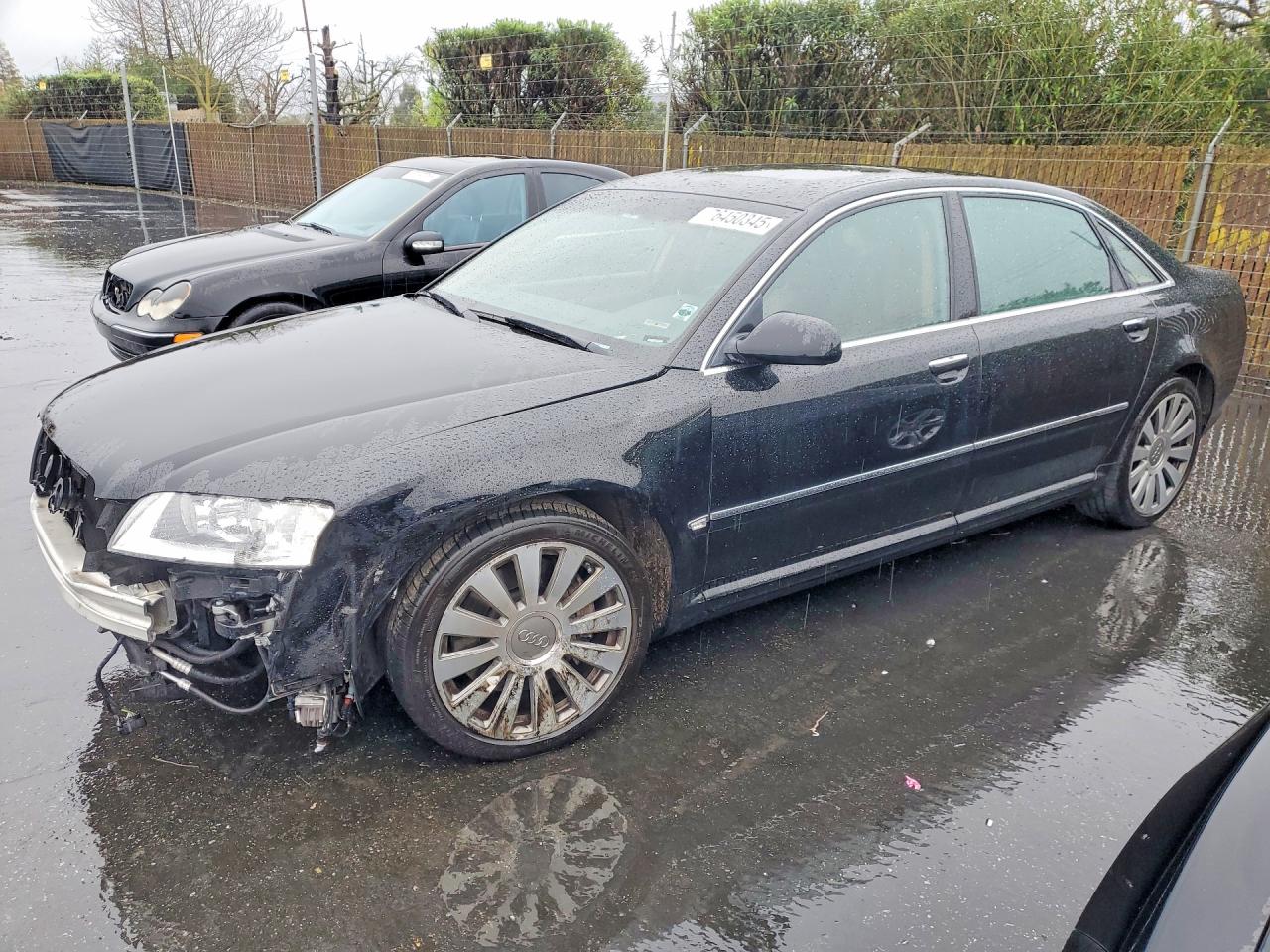 2007 Audi A8 4.2L, VIN WAUMV44E87N010592 — Front end