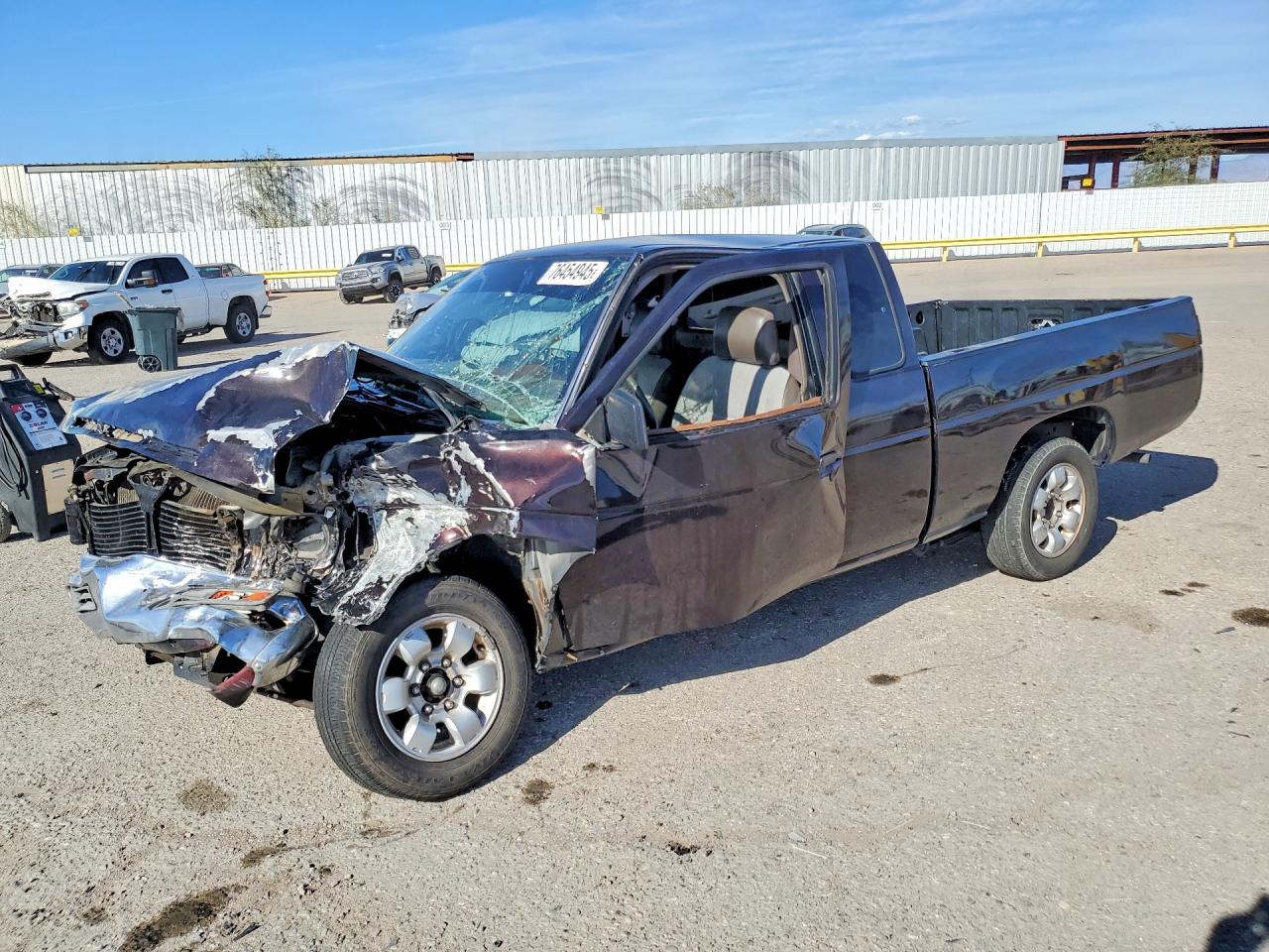 1991 Nissan Frontier, VIN 1N6SD16S2MC330803 — Front end