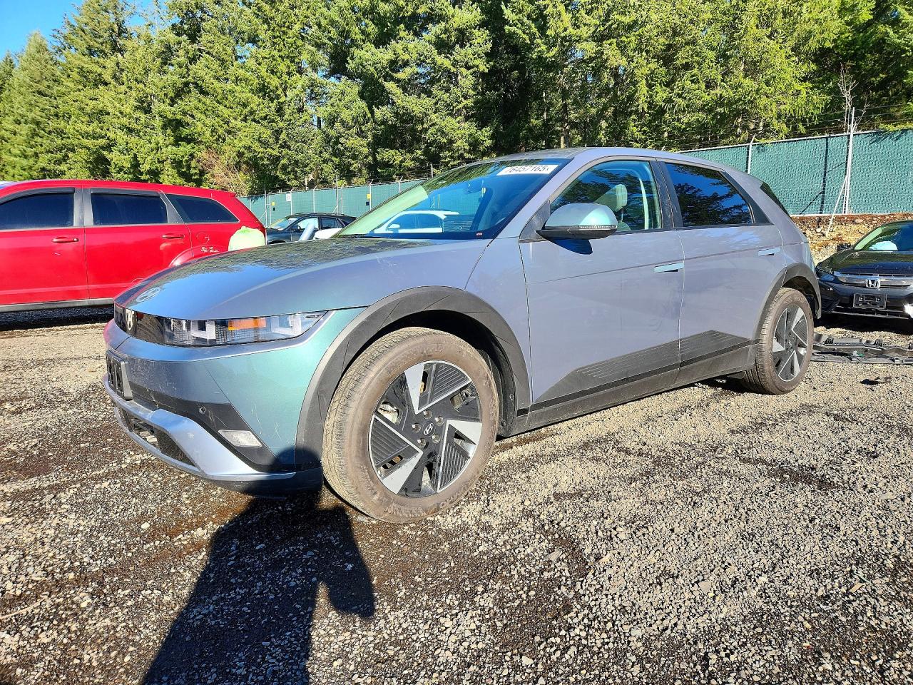 2025 Hyundai Ioniq 5 SE, VIN 7YAKMDDCXSY019614 — Rear end