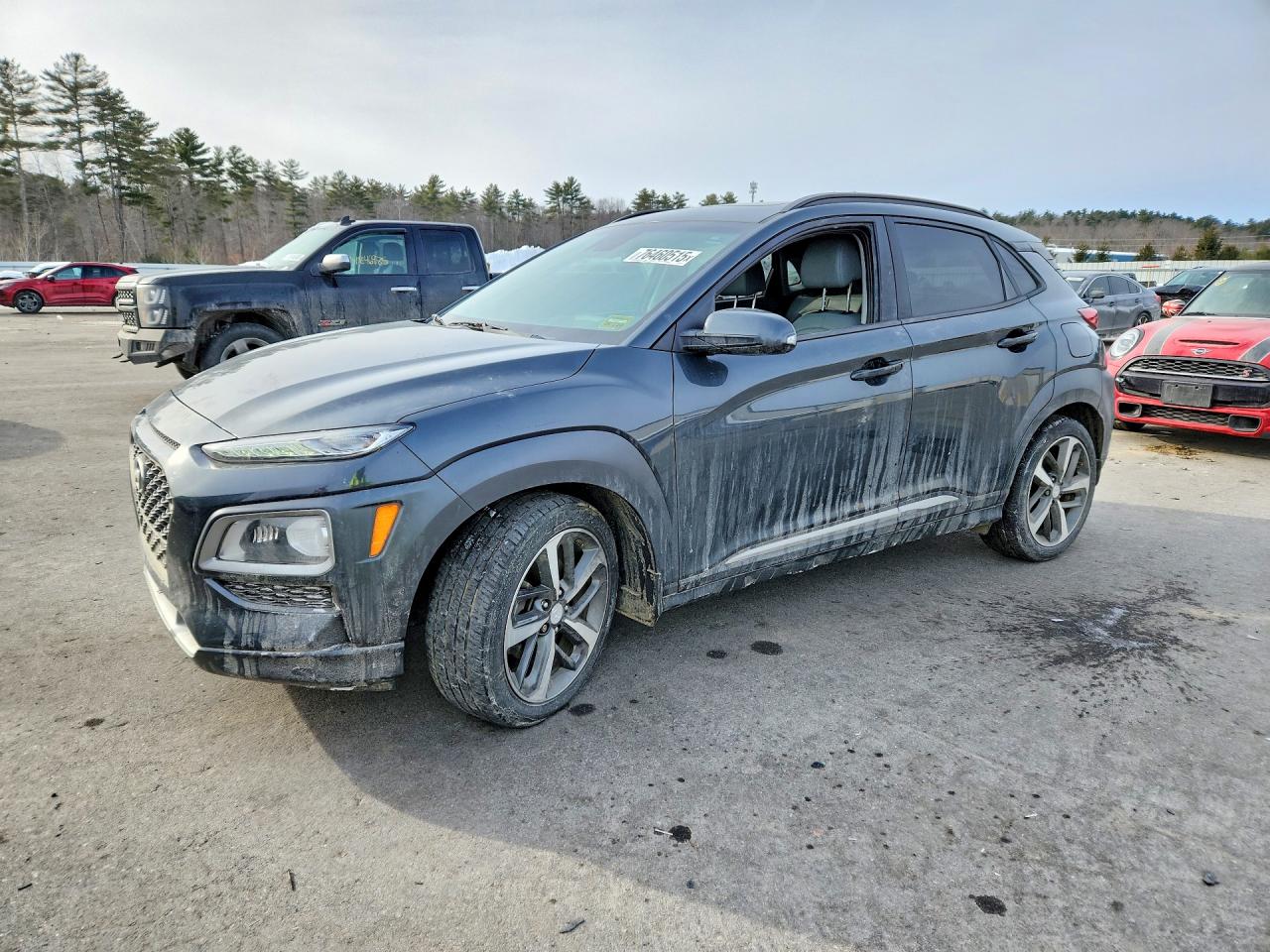 2020 Hyundai Kona Limited, VIN KM8K33A52LU434134 — Undercarriage