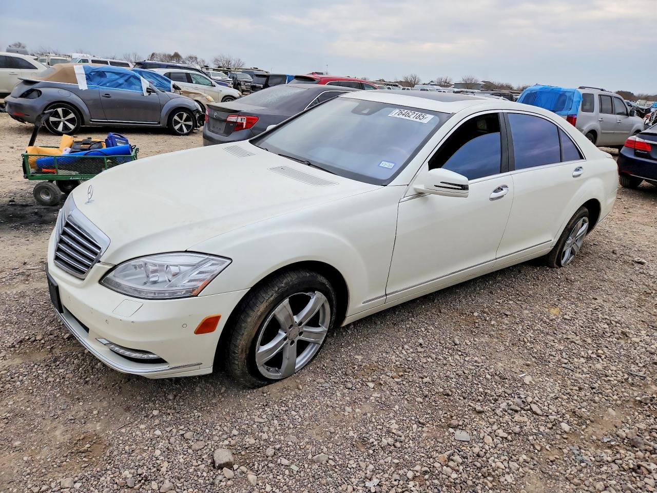 2010 Mercedes-Benz S 550, VIN WDDNG7BBXAA337348 — Undercarriage