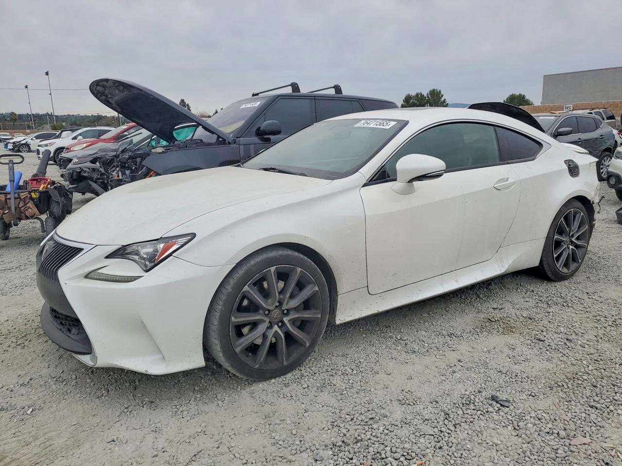 2017 Lexus RC 200t F Sport, VIN JTHHA5BC3H5005436 — Rear end