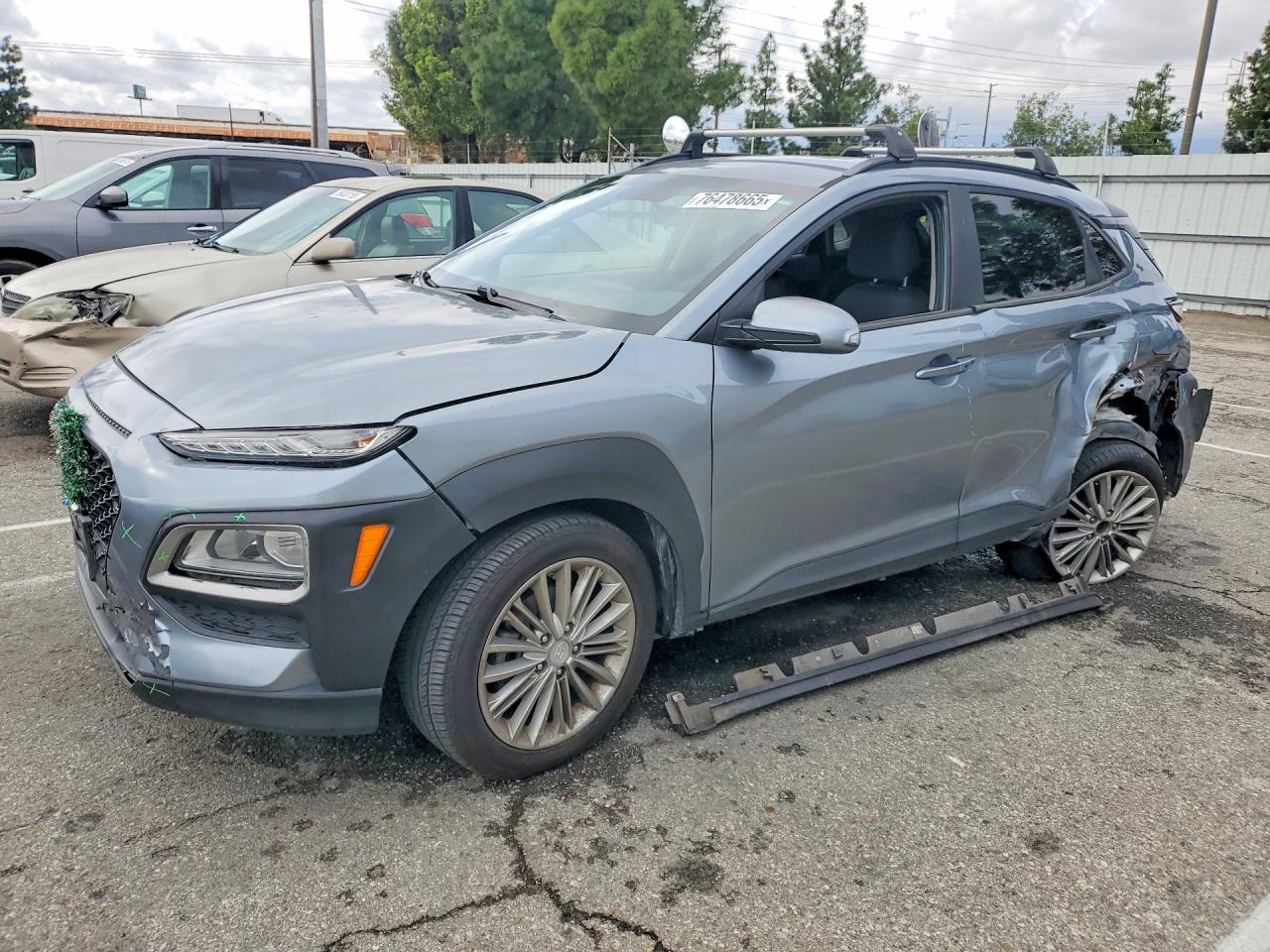 2018 Hyundai Kona SEL, VIN KM8K22AA3JU067669 — Side