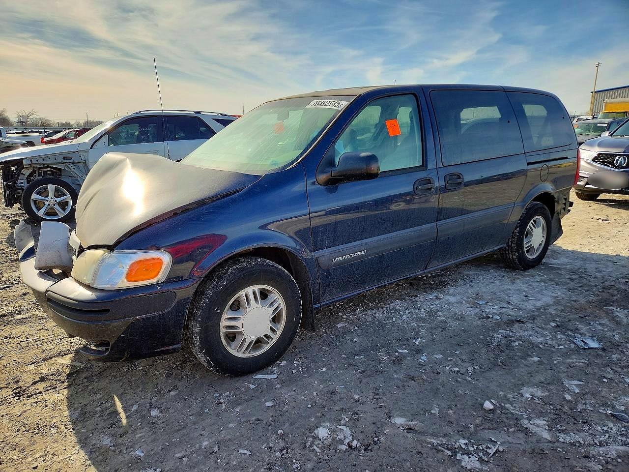 2003 Chevrolet Venture 1SA, VIN 1GNDX03E53D234630 — Rear end