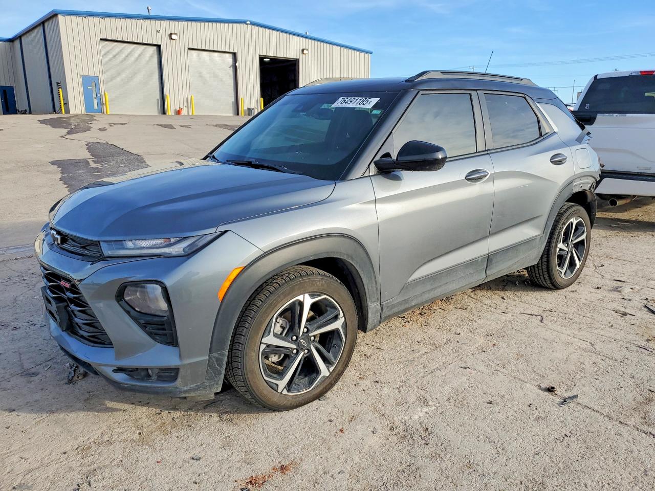 2021 Chevrolet TrailBlazer RS, VIN KL79MTSL4MB164198 — Rear end