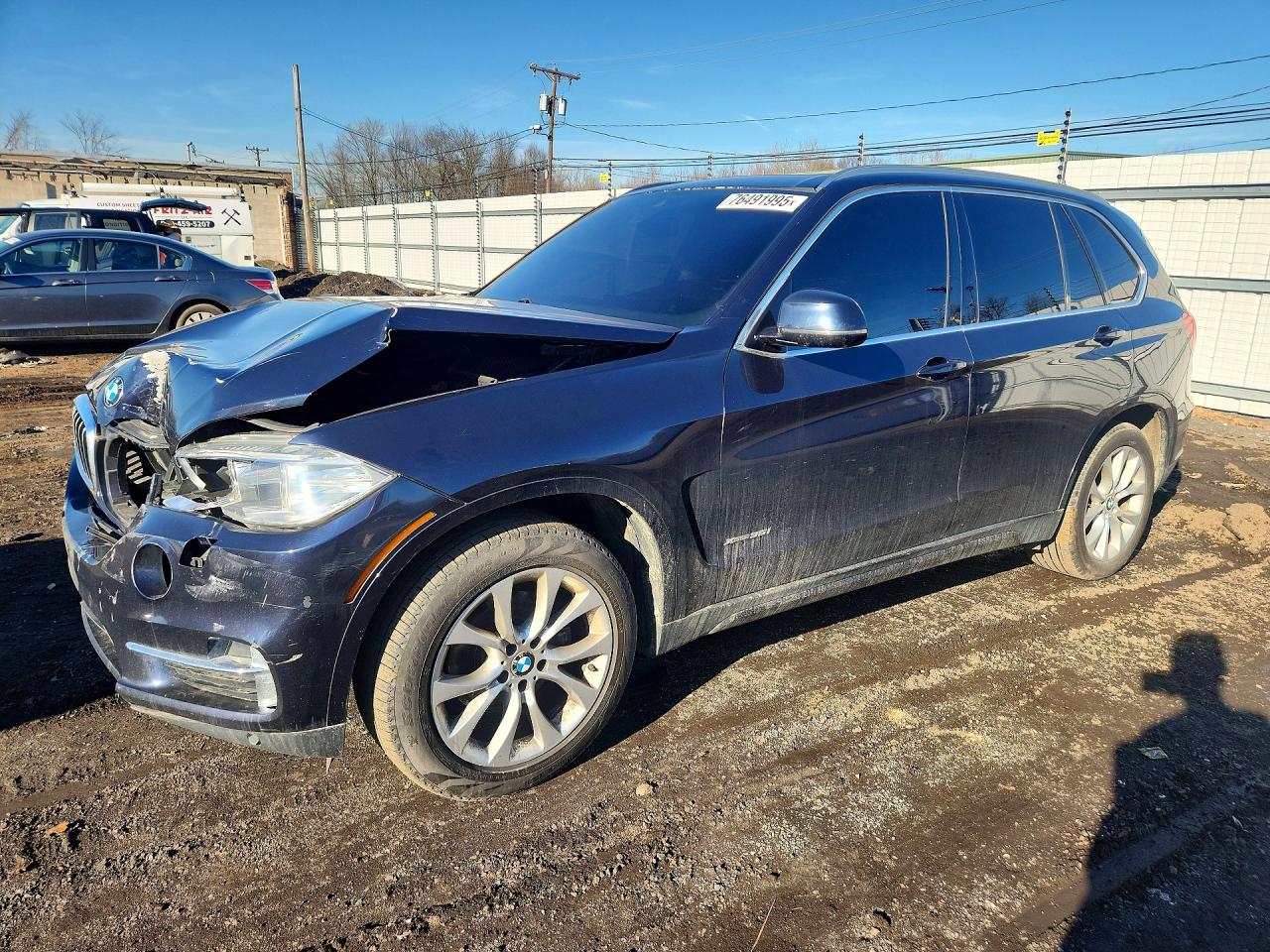 2015 BMW X5 xDrive35i, VIN 5UXKR0C52F0K71638 — Front end