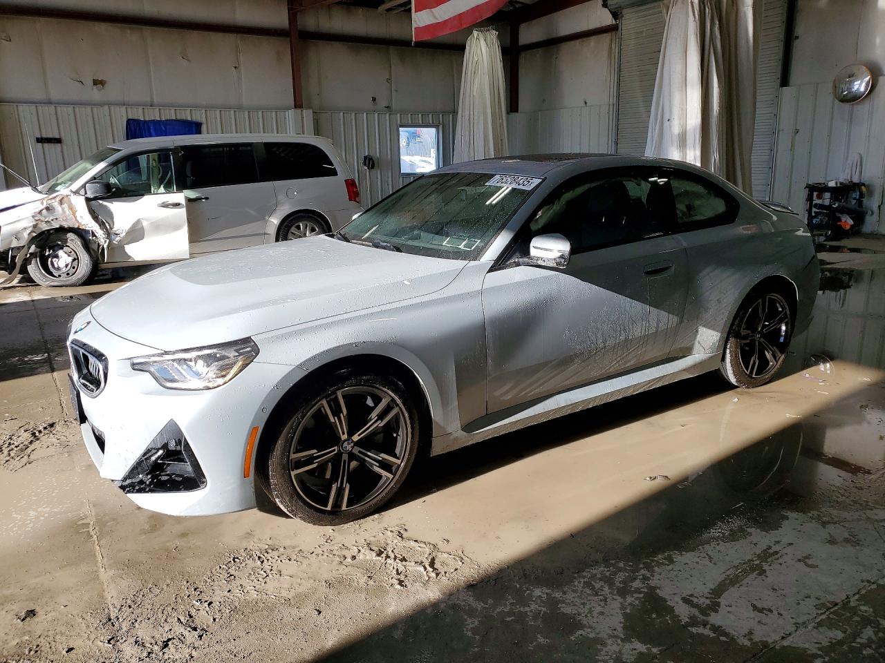 2025 BMW 2 Series 230i xDrive, VIN 3MW33CM01S8F00884 — Rear end