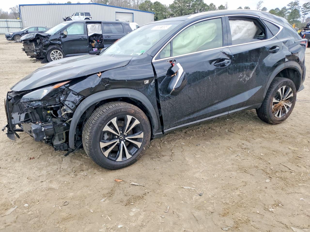2018 Lexus NX 300 F Sport, VIN JTJBARBZ1J2150658 — Front end