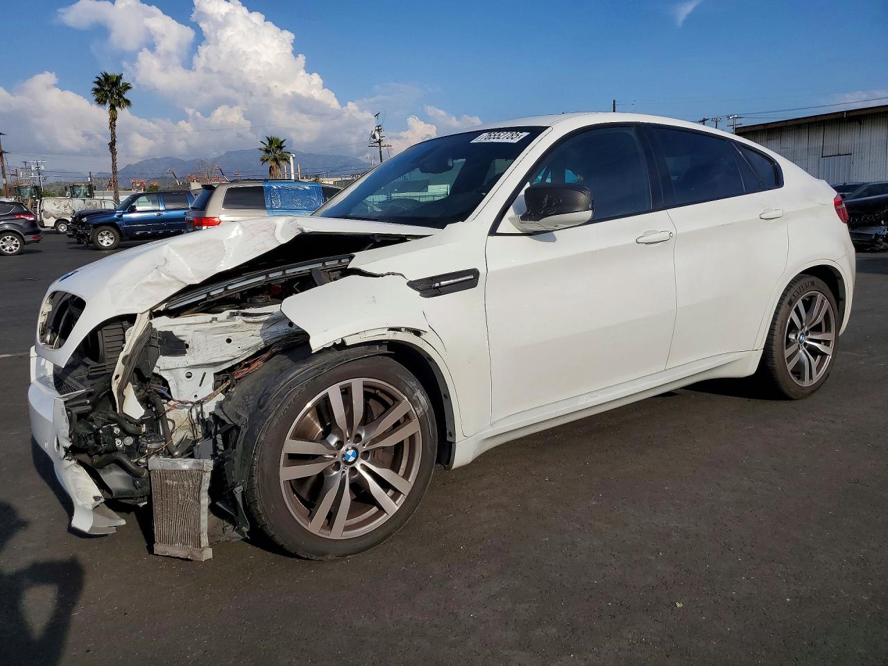 2011 BMW X6 M, VIN 5YMGZ0C59BLK13811 — Перед