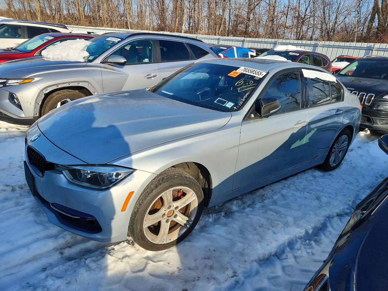 2016 BMW 3 Series 328i xDrive, VIN WBA8E3C53GK504907 — Stripped