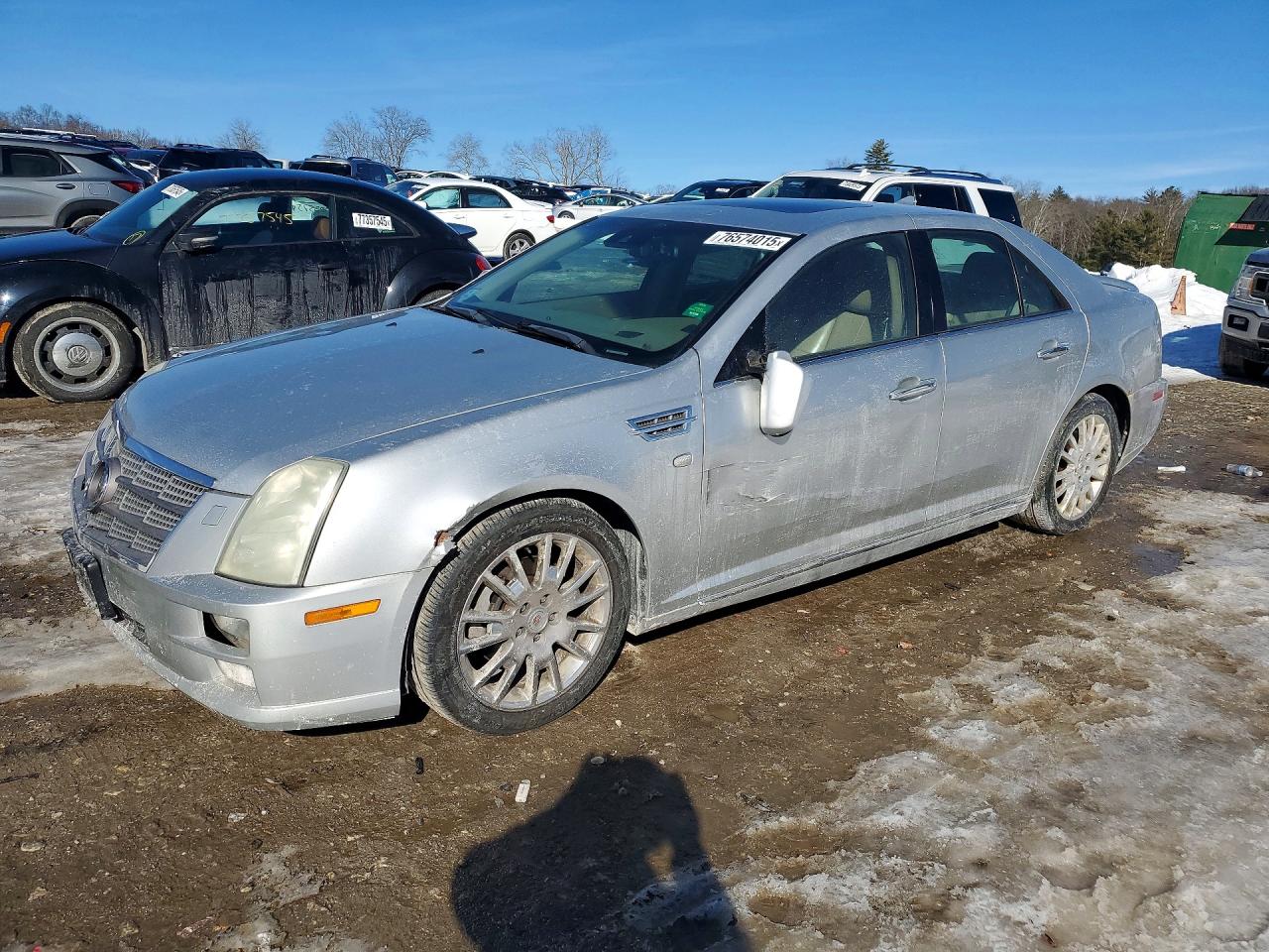 2011 Cadillac STS RWD, VIN 1G6DX6ED9B0101085 — Бок