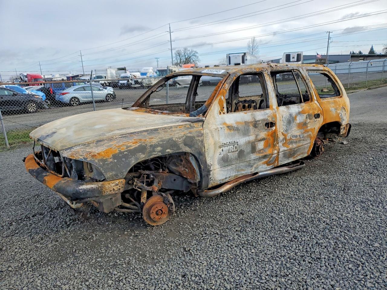1998 Dodge Durango, VIN 1B4HS28Y3WF156958 — Burn