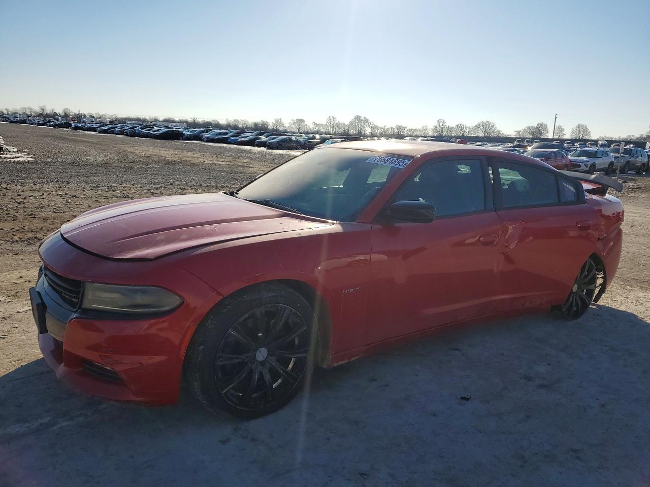 2016 Dodge Charger R/T, VIN 2C3CDXCT1GH215817 — Interior fire