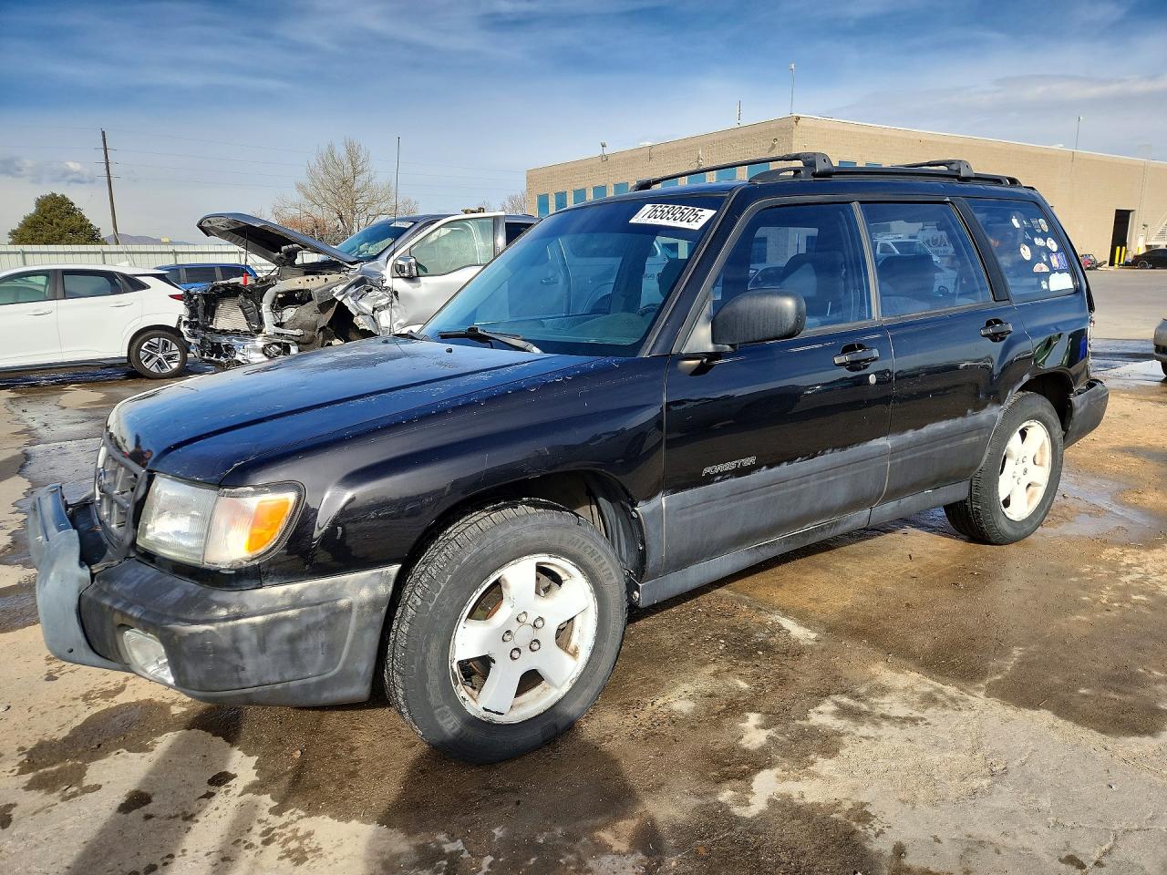 1998 Subaru Forester S, VIN JF1SF6550WH769547 — Rear end