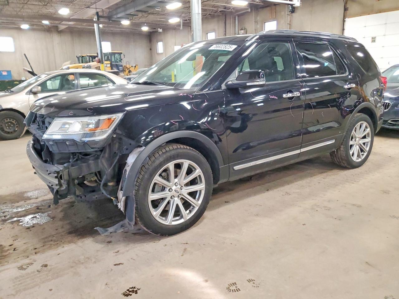 2017 Ford Explorer Limited, VIN 1FM5K8F87HGB82080 — Front end