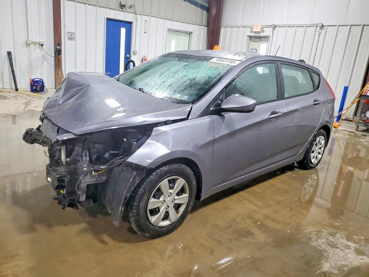 2016 Hyundai Accent SE, VIN KMHCT5AE9GU283878 — Front end
