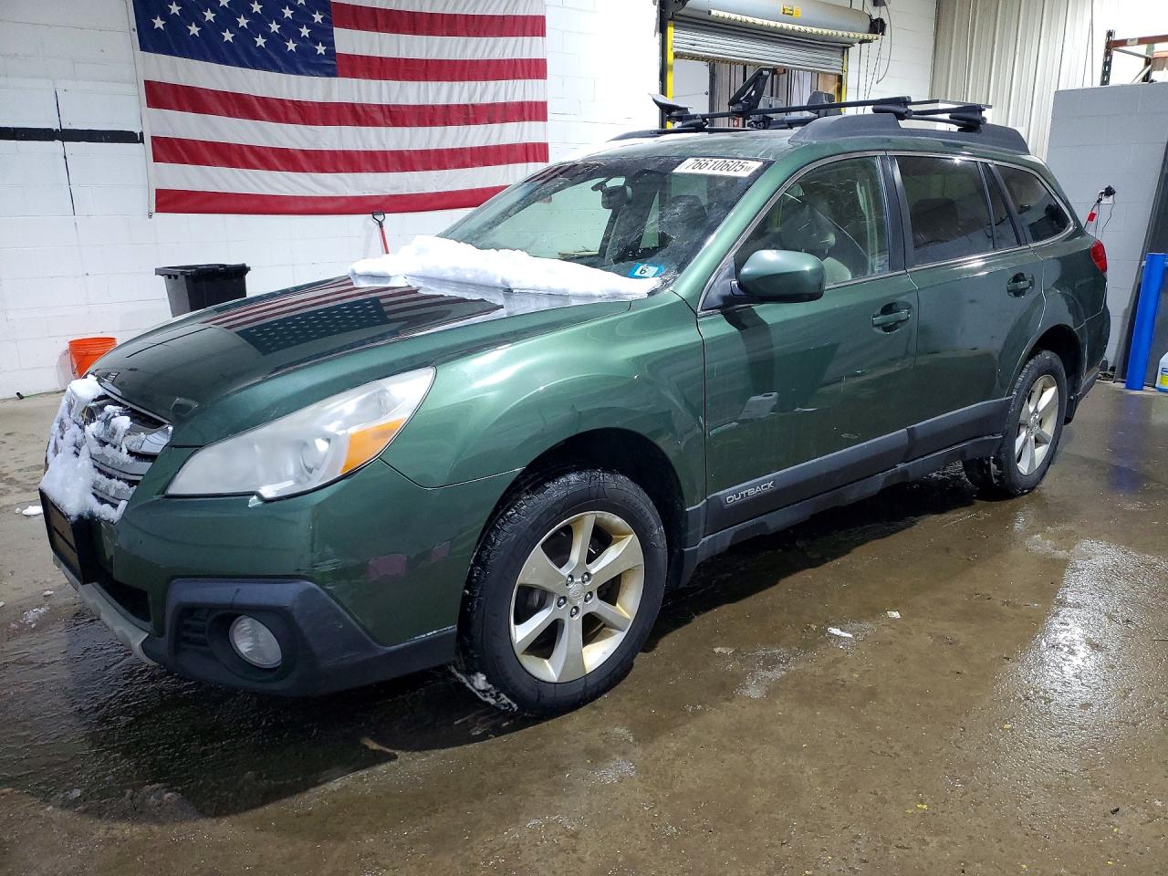 2014 Subaru Outback Limited, VIN 4S4BRBLC9E3264884 — Обычный износ