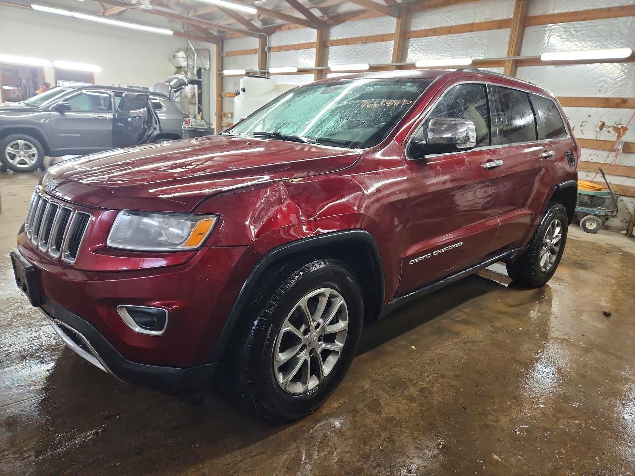2016 Jeep Grand Cherokee Limited, VIN 1C4RJFBG7GC378925 — Front end
