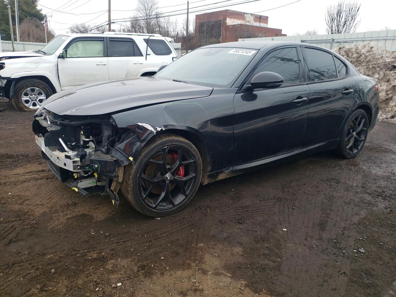 2021 Alfa Romeo Giulia Ti, VIN ZARFANBN7M7645034 — Undercarriage