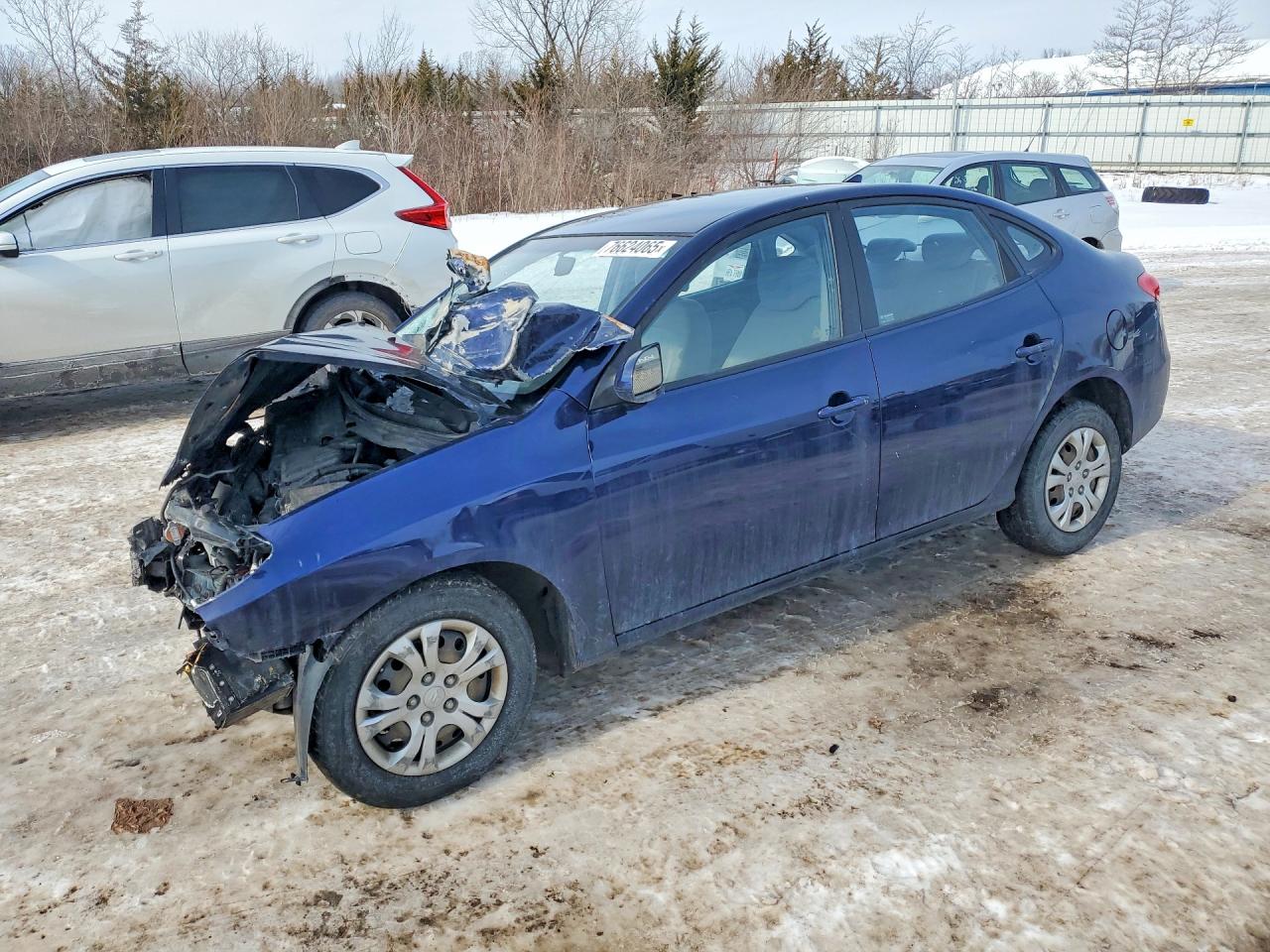 2010 Hyundai Elantra SE, VIN KMHDU4AD8AU829810 — Front end